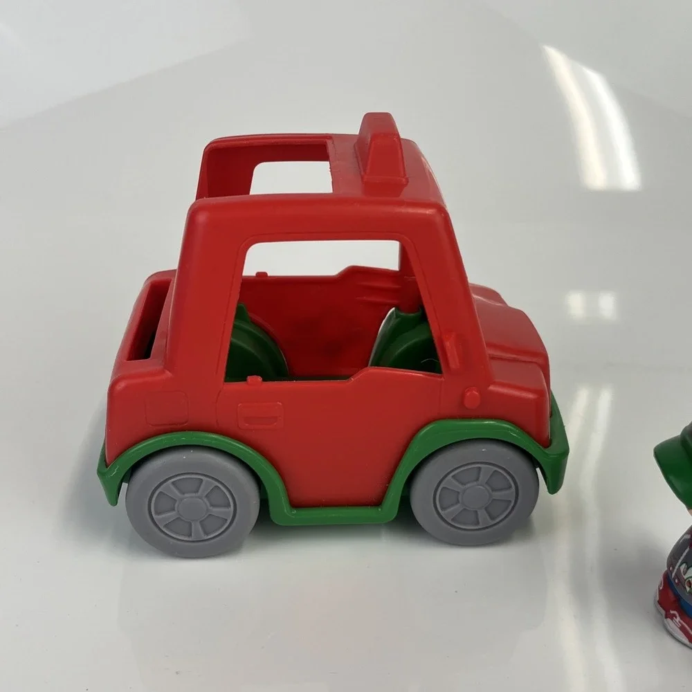 Little People Red Pizza Delivery Truck Car Vehicle & Figure 2018‎ Fisher Price